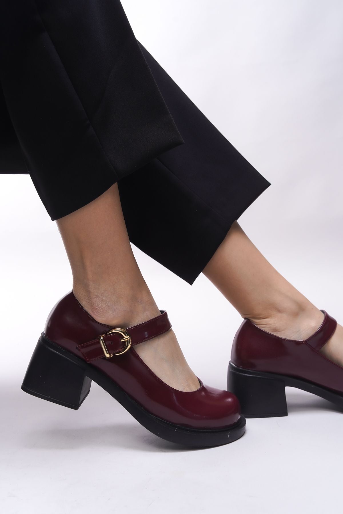 KYSLANNA WOMEN LoAfer 0012503 Bordeaux Patent Leather