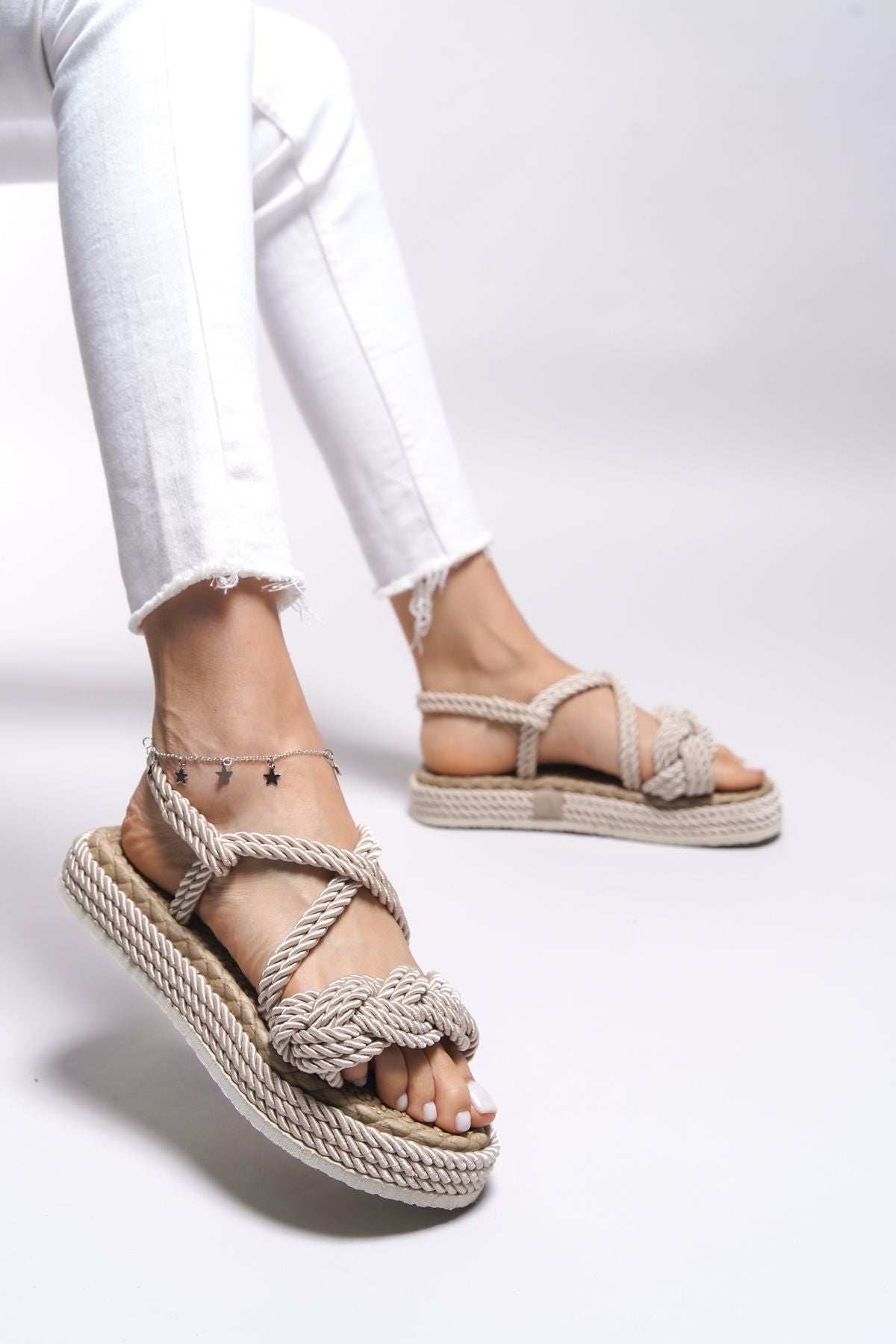 Jessinalyn woman sandals 0012104 beige