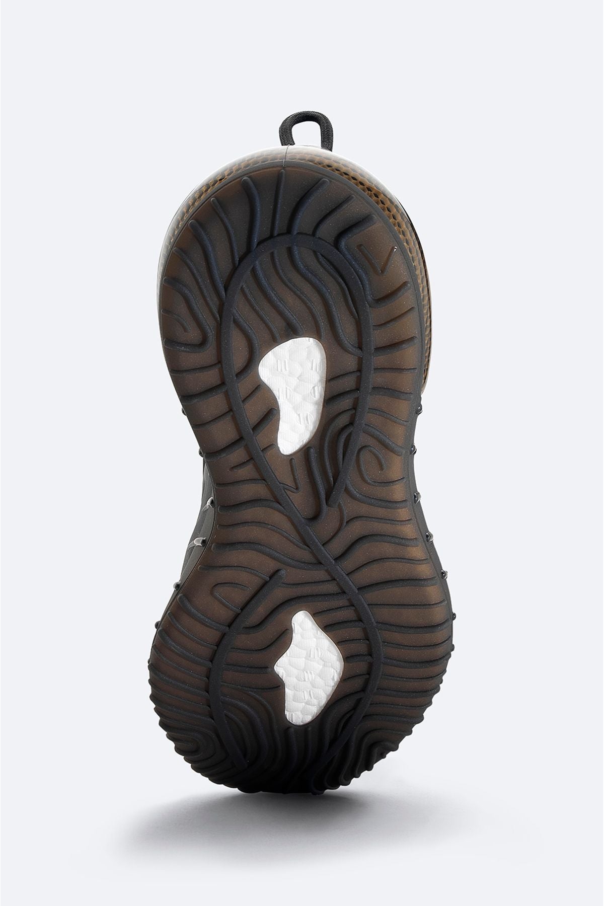 Men's black flexible floor sneaker shoes A41y8020