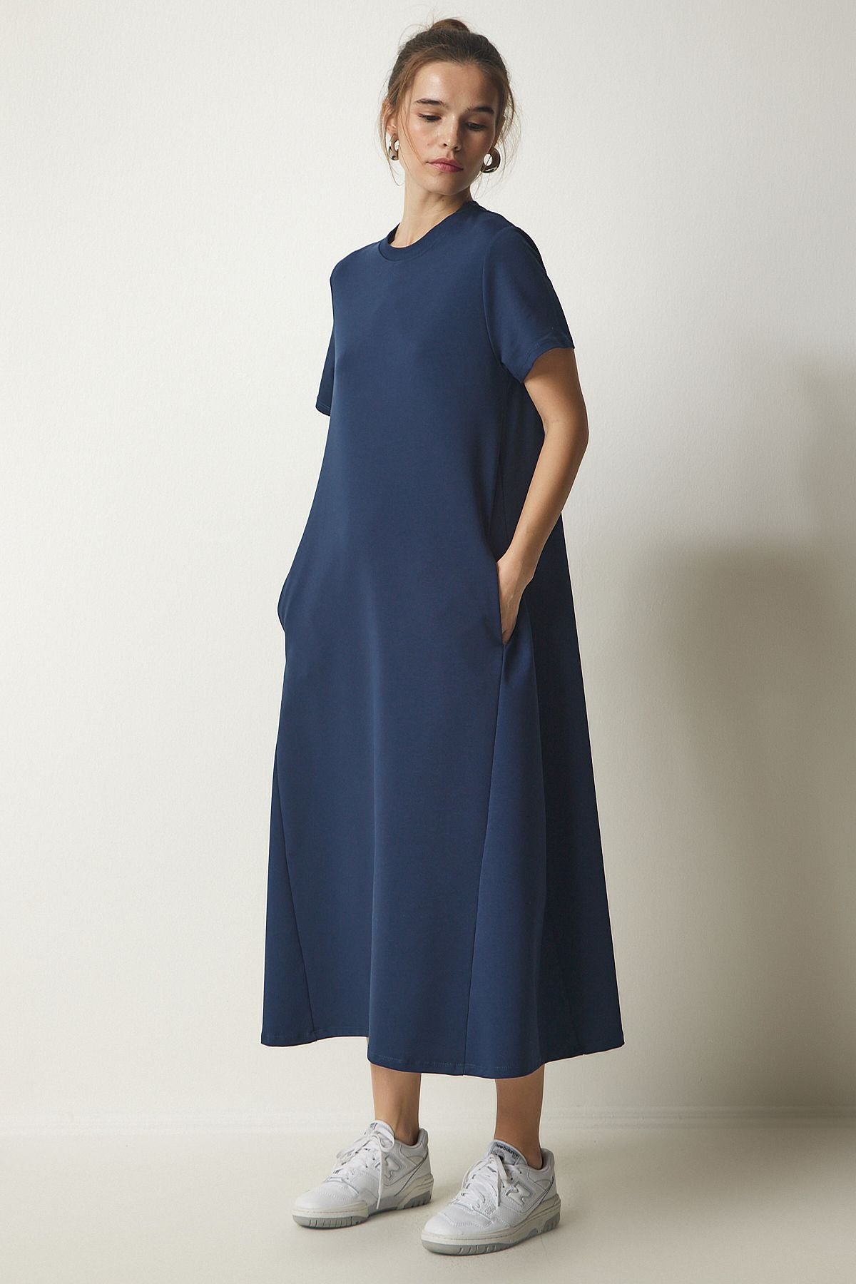WOMEN'S NACTERE A Cut Summer Combed Dress Ub00060