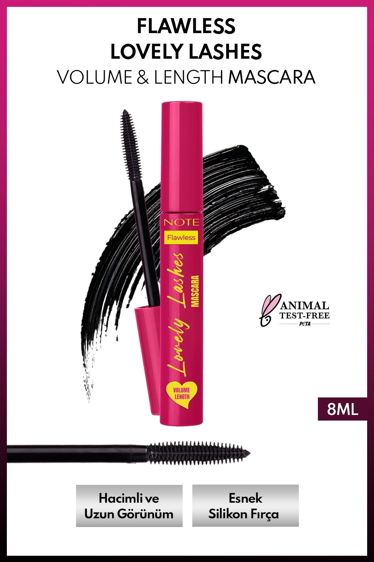 Flawless Lovely Volume and Extension Effective Mascara