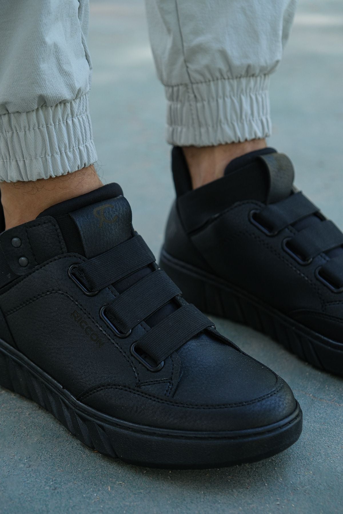 Siyah Siyah Unisex Sneaker Bot 0012383