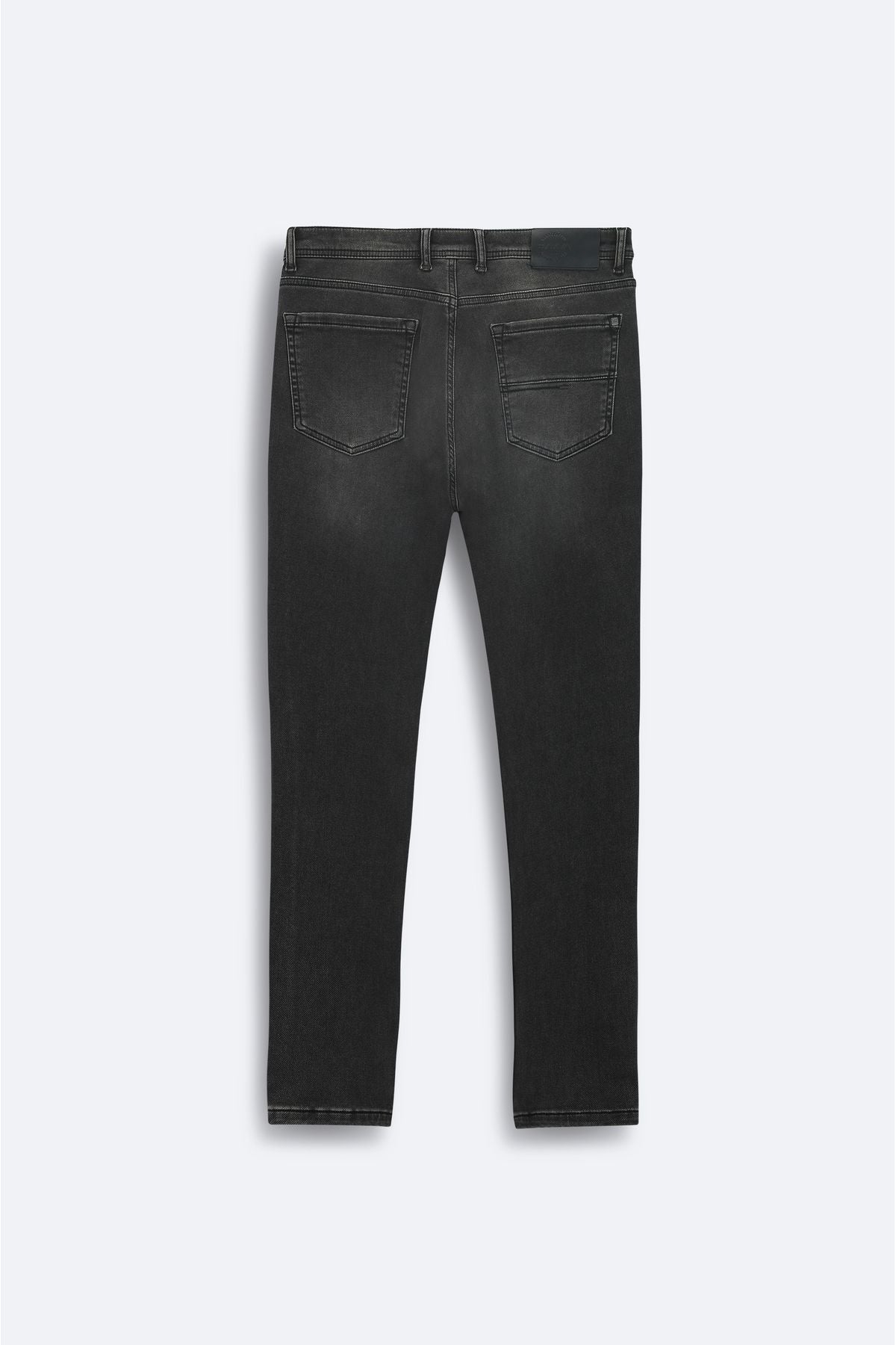 Men's Gray Obedness Washing Jean Pants A42y3512