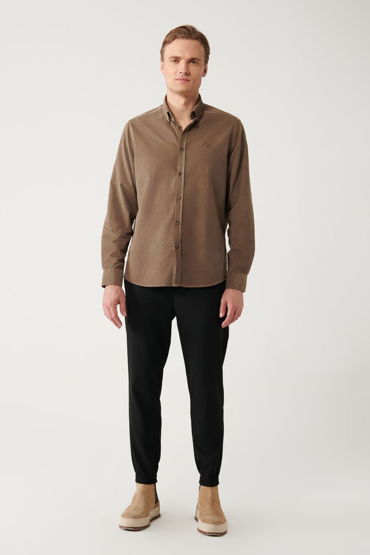 Men's Mink Vt Velvet 100 %Cotton Shirt B002032