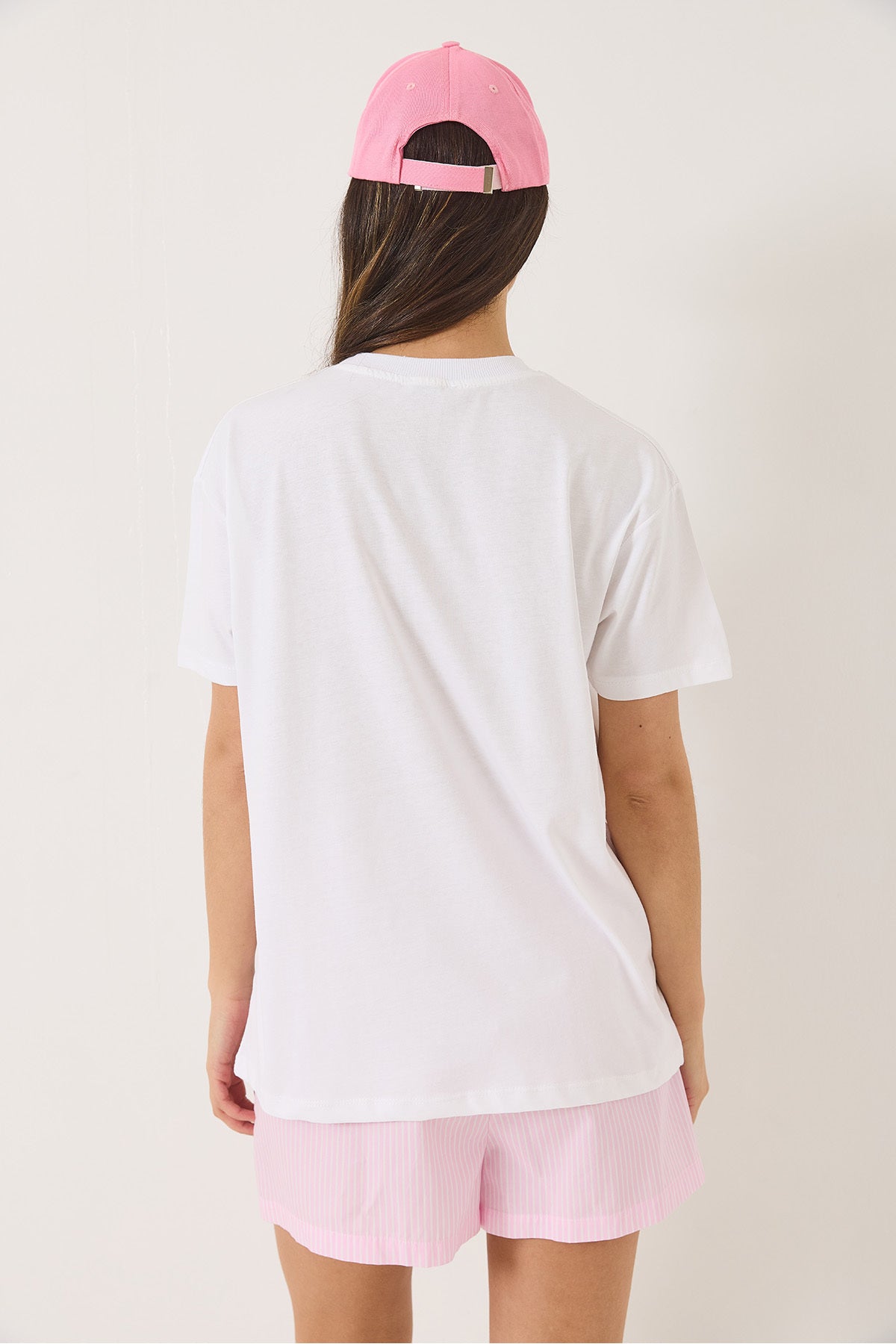 Women's Crew Neck Short Sleeve Embroidered T-Shirt 60602023