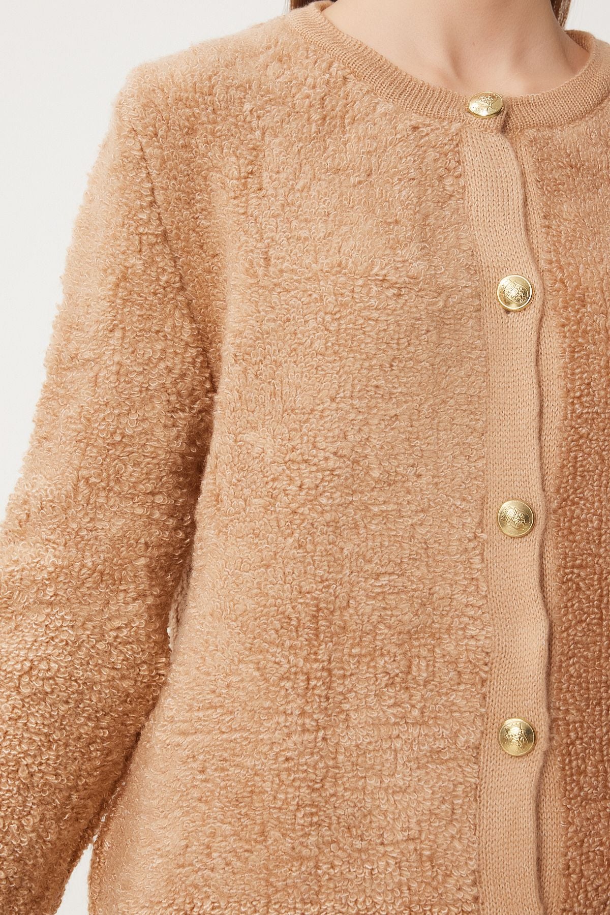Female Biscuit Bouquet Knitting knitwear jacket cardigan yy00117