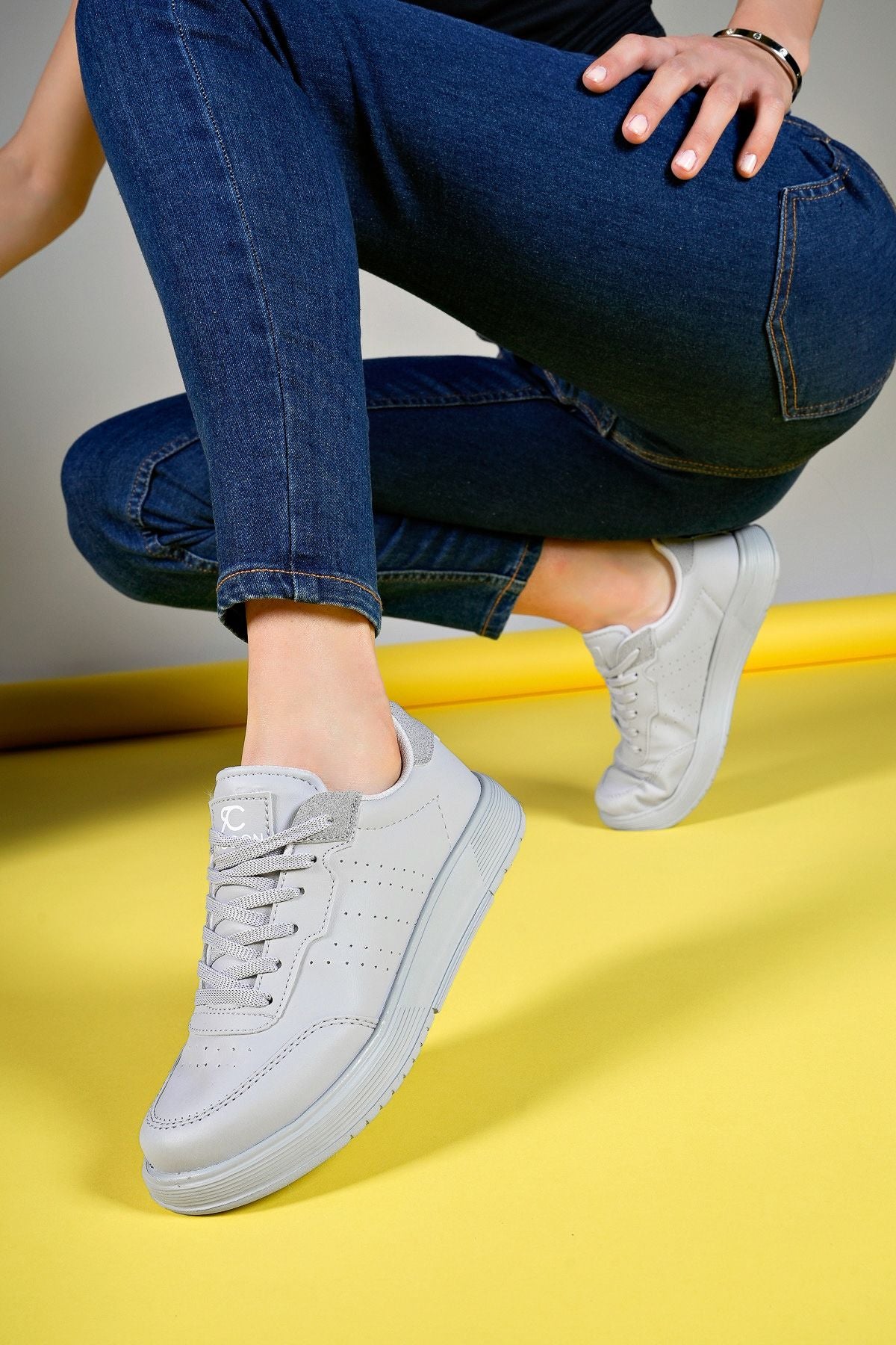 Glaweth Woman Sneaker 0012158 Gray