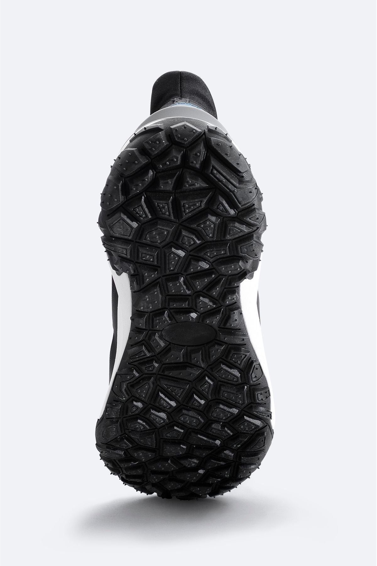 Male Black 100 %Rubber Base Water Protector Sneaker Shoes A42Y8010