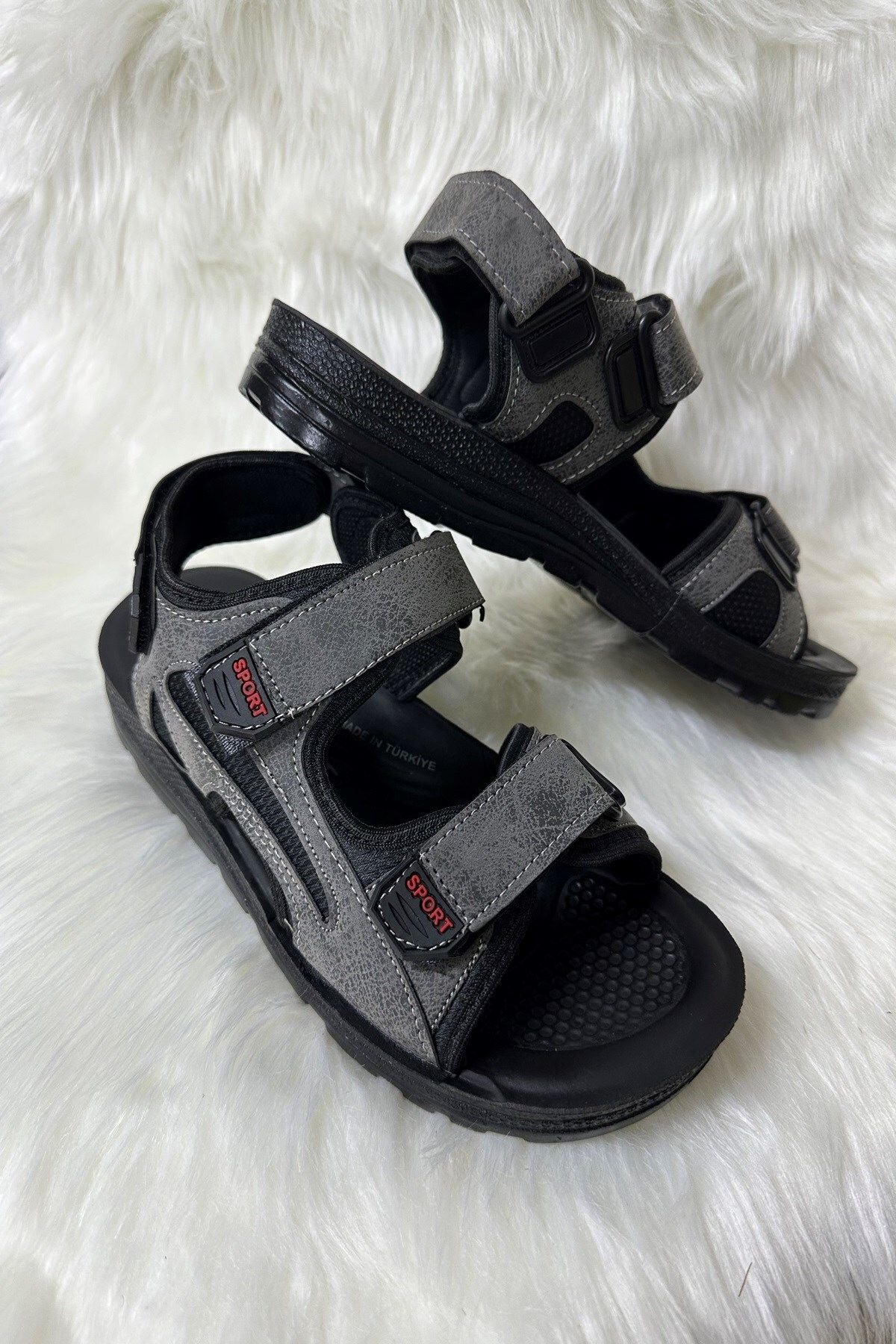 Daily Women Men Thick Anatomical Sole Velcro Adjustable Beach Pool Sea Sandals 037-337