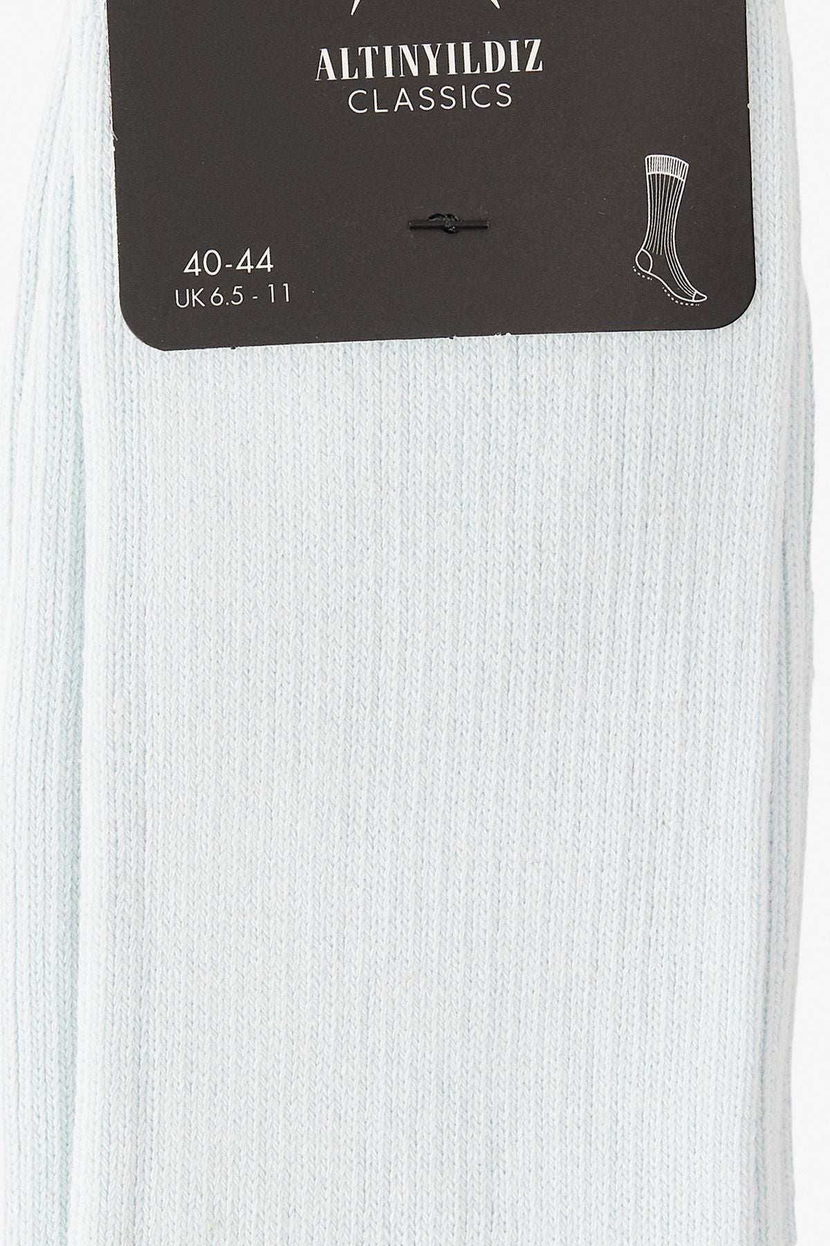 Men's Light Blue Single Socks