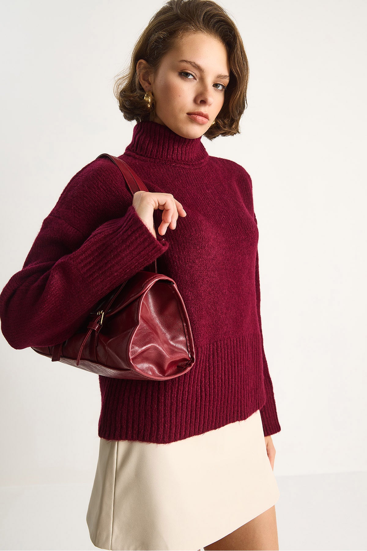 Women's Turtleneck Sweater 20251060