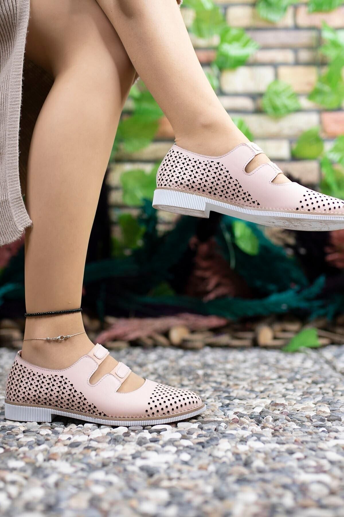 Woman Powder Daily Shoes 0012502