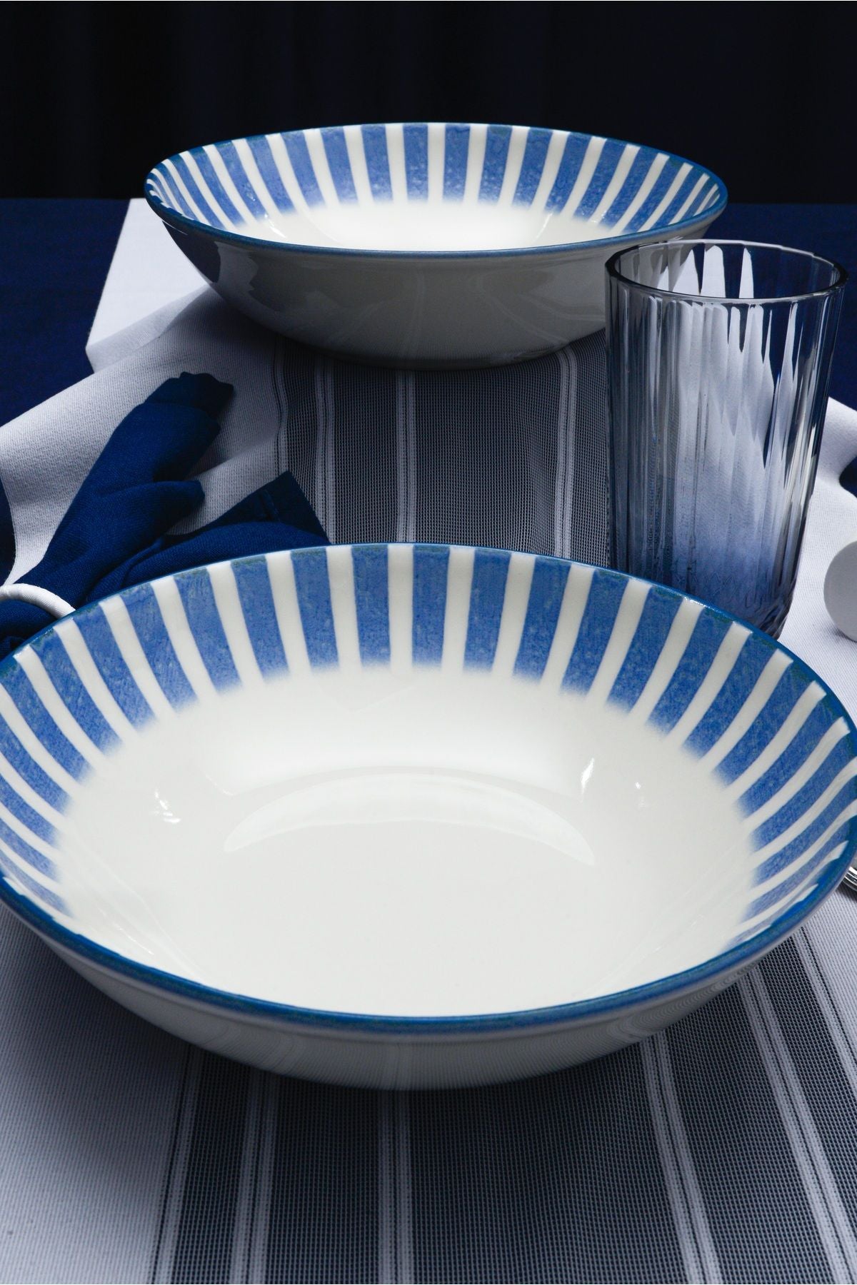 Azur 23cm 2 porcelain salad plate