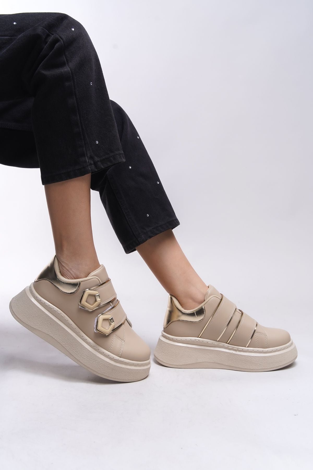 Kysrika Women Sneaker 0012251 Beige