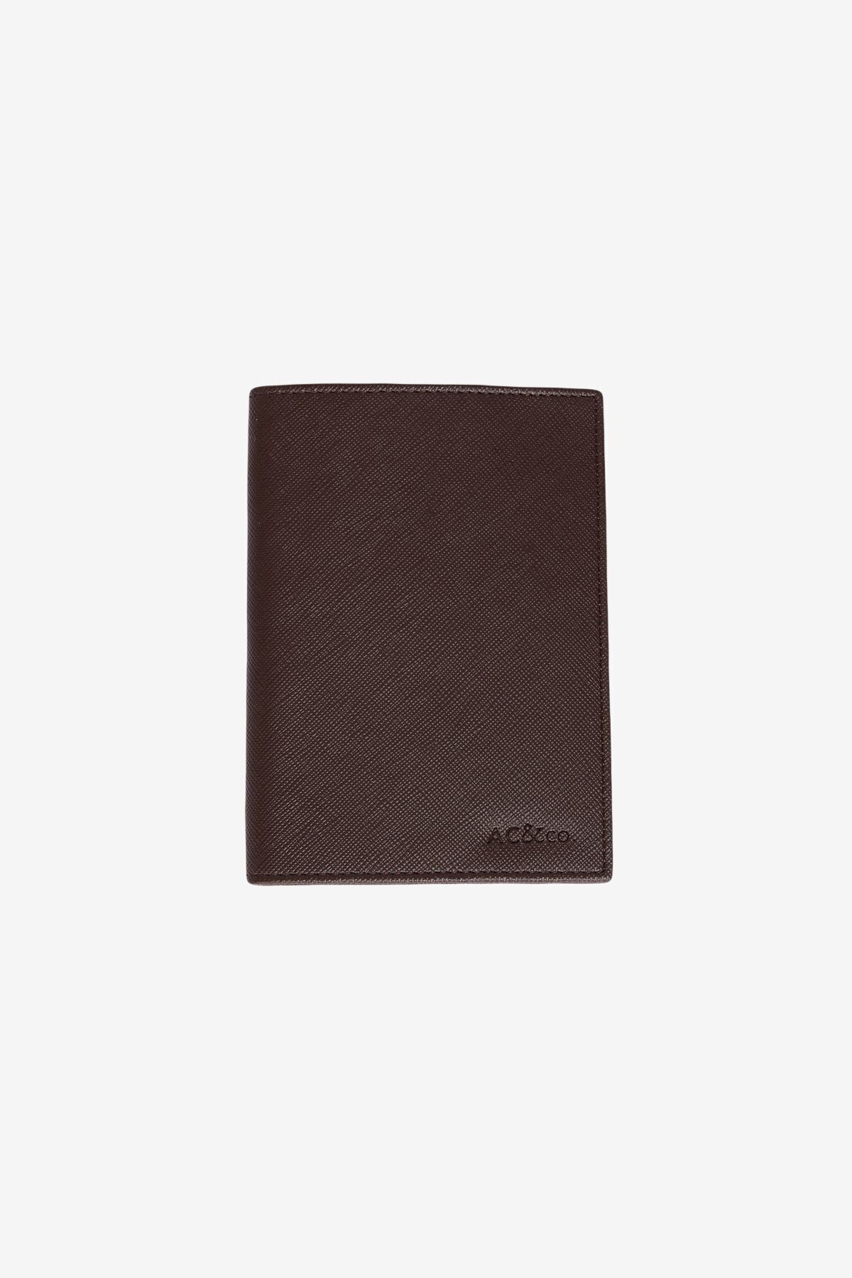 Men's Brown Special Gift Boxed Artificial Leather Handmade Passport