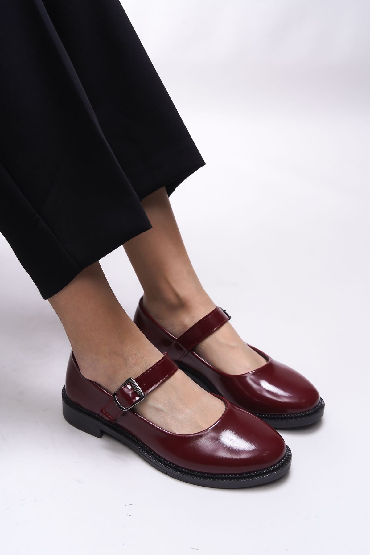 Saelheira Woman Babet 0012250 Bordeaux Patent Leather