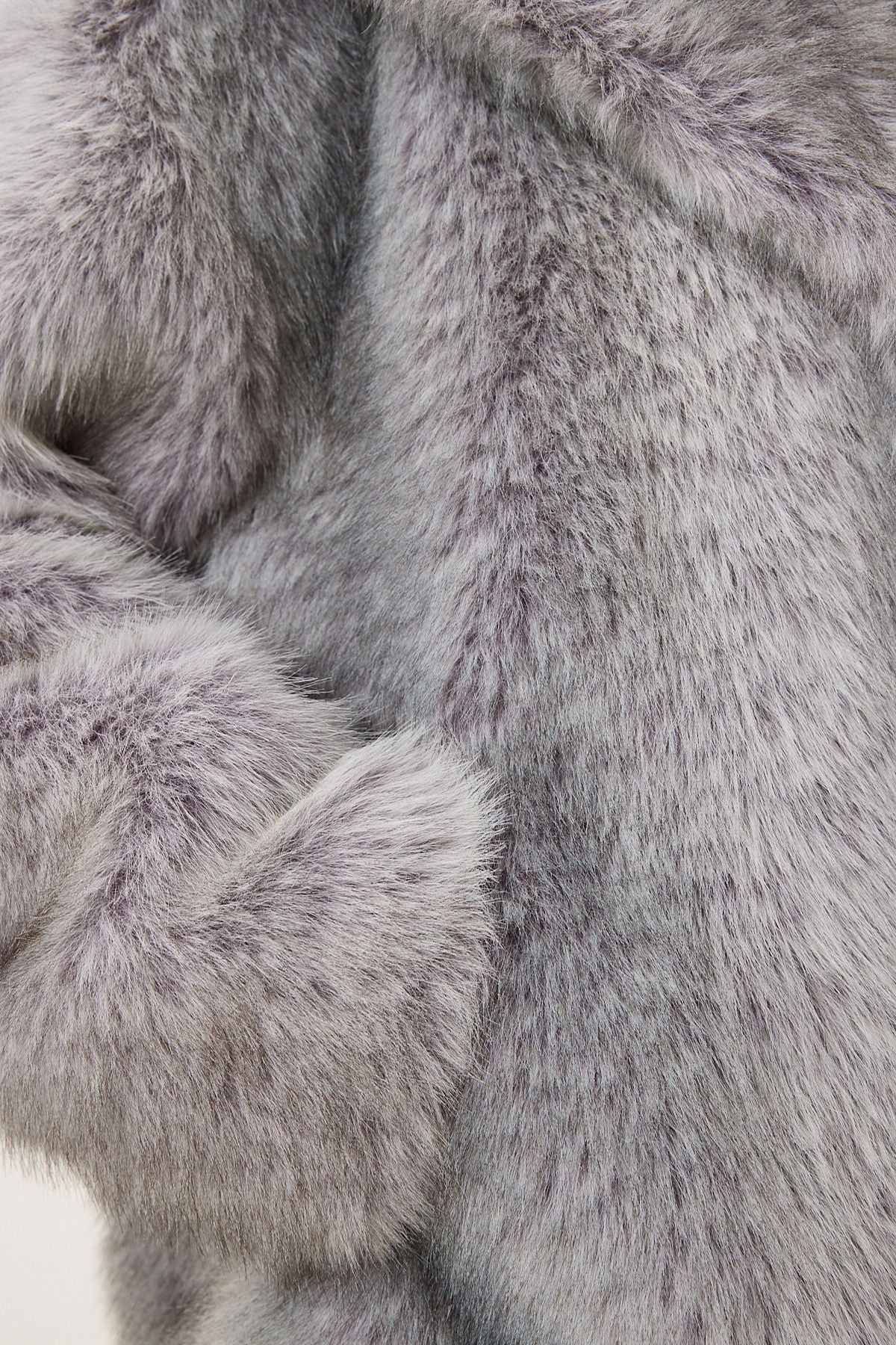 WOMEN GRAY GRAY ARTIA FUR JACKET FN03430