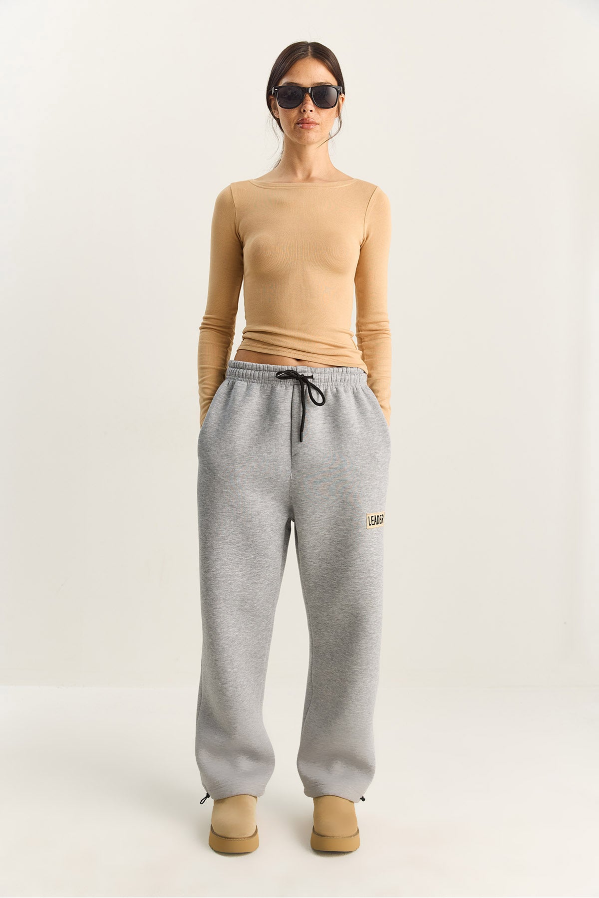 Women's Basic Jogger Relaxed Fleece Sweatpants 60283860