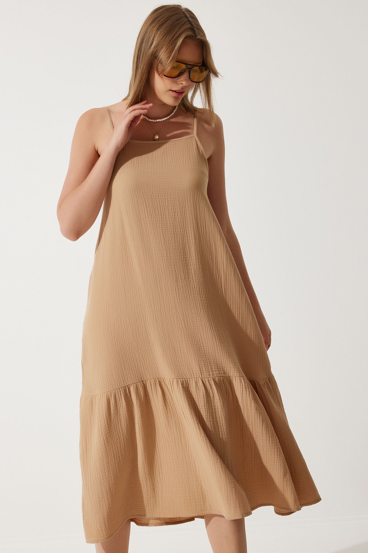 Female Biscuit Hanger Cottage Plenty Muslin Dress BP00163