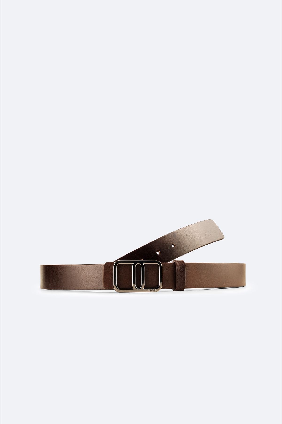 Men's Coffee Leather Kemer A42y9318