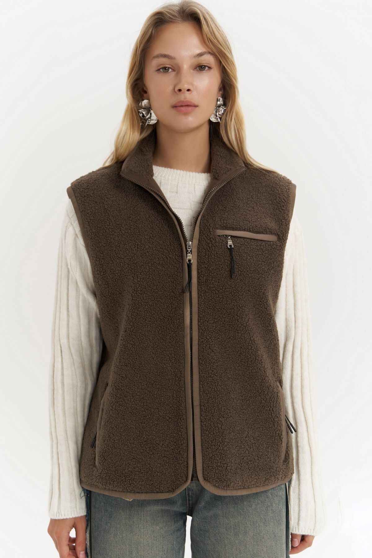 Alberg coffee shabby Teddy Vest