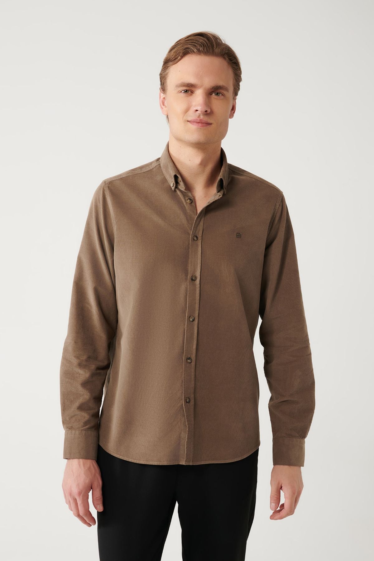 Men's Mink Vt Velvet 100 %Cotton Shirt B002032