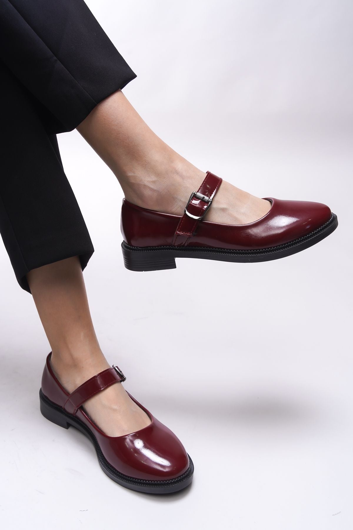 Saelheira Woman Babet 0012250 Bordeaux Patent Leather