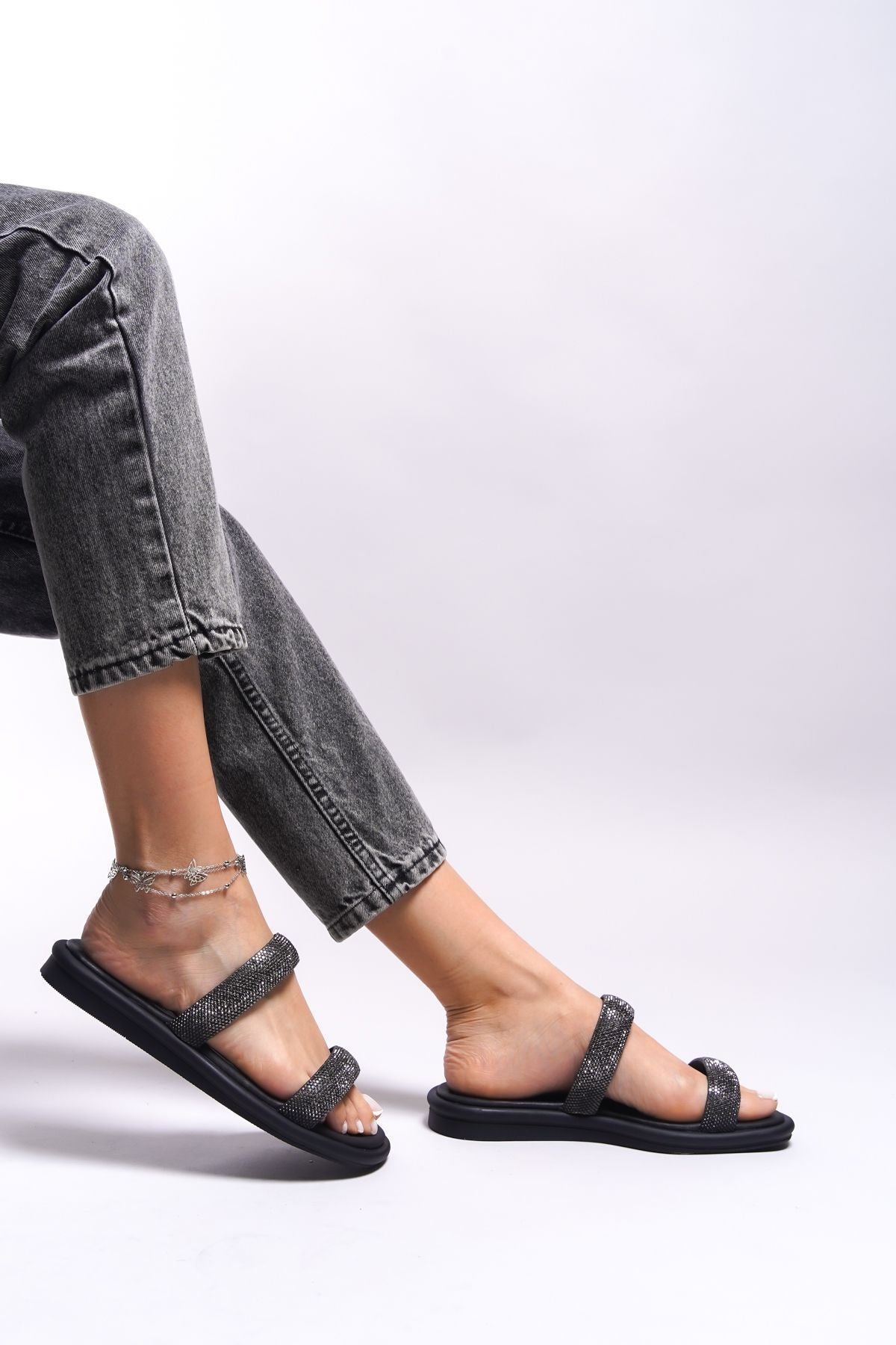 Emraiss Woman Slippers 0012116 Black