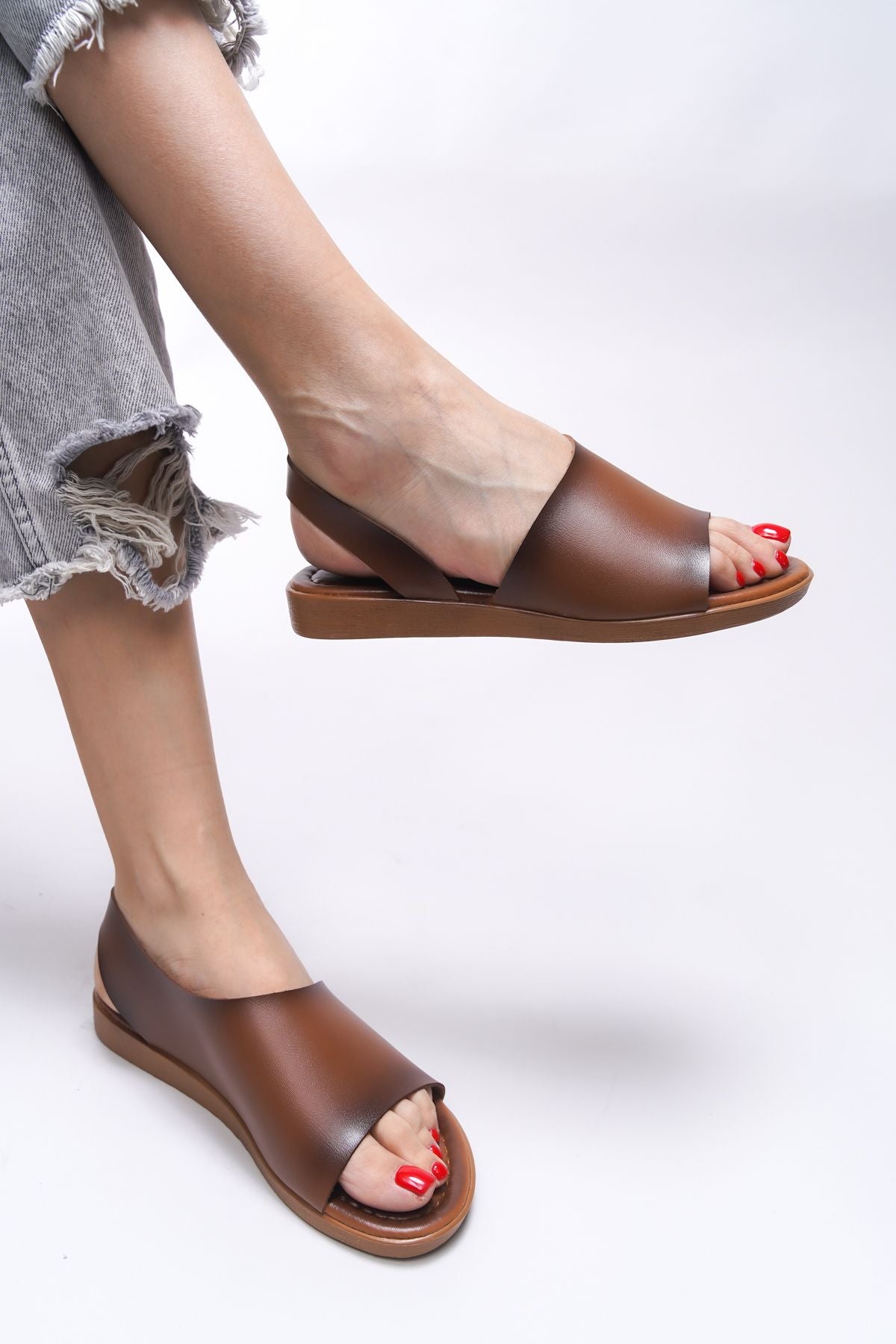 Melivyre Woman Sandals 0012505 Taba