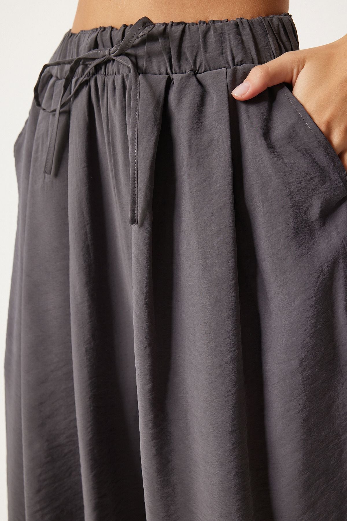 Woman smoked comfortable mold shalwar pants MW00150