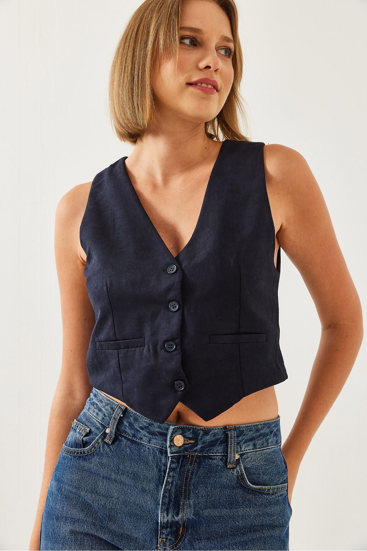 WOMEN'S SÜET VEST 60261011