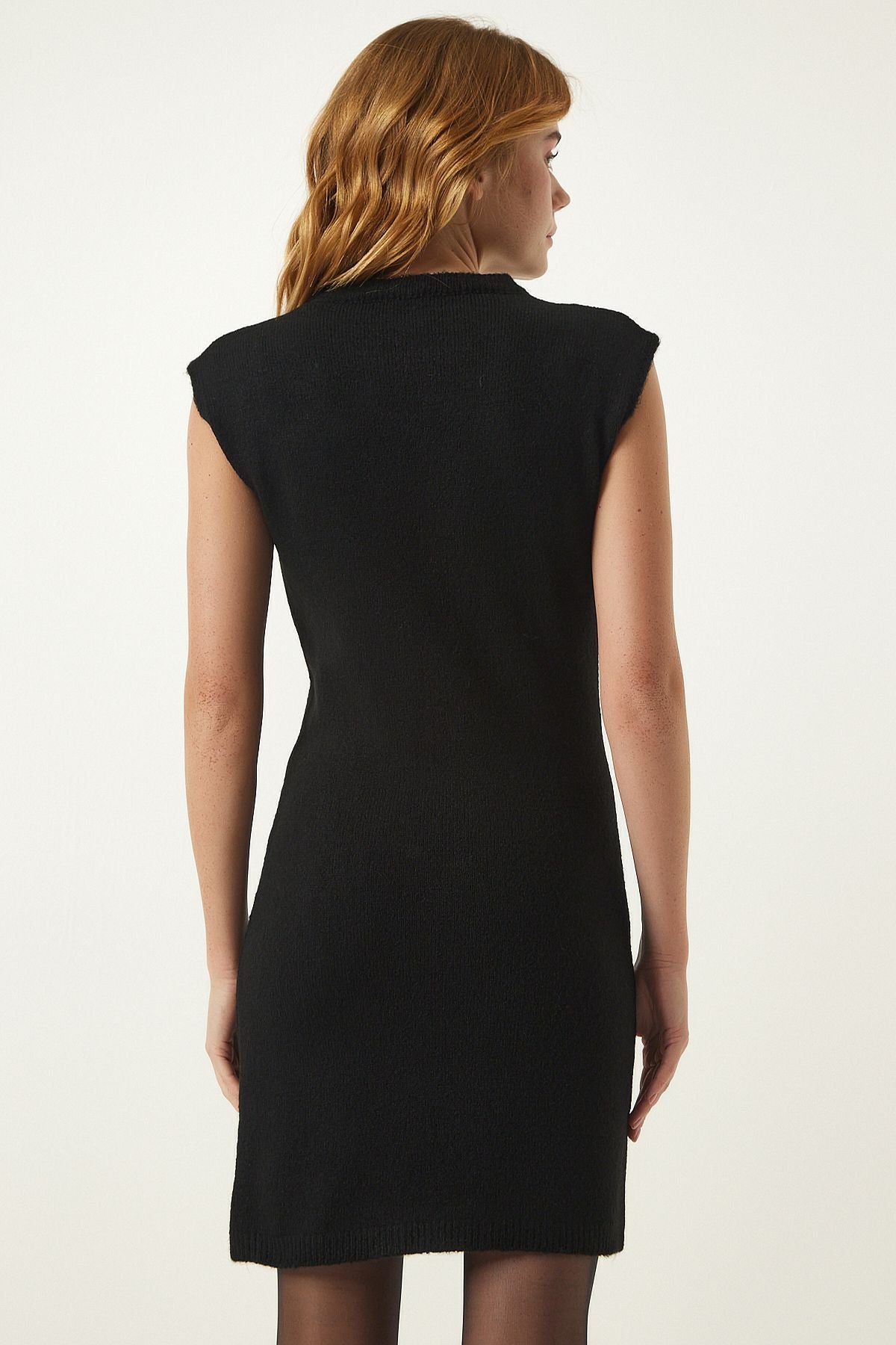 Woman Black Mini Tiko Dress YY00198