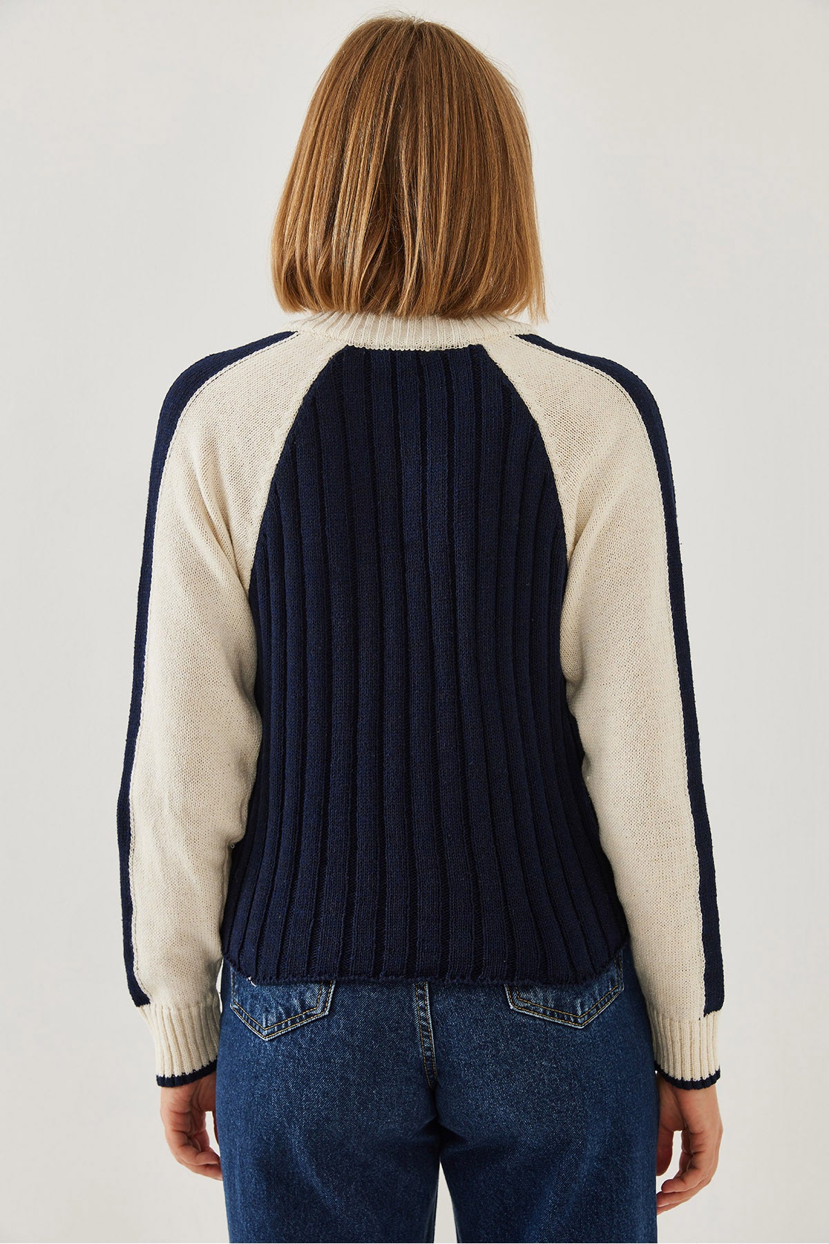 Women's Zippered Knitwear Sweater 20247510