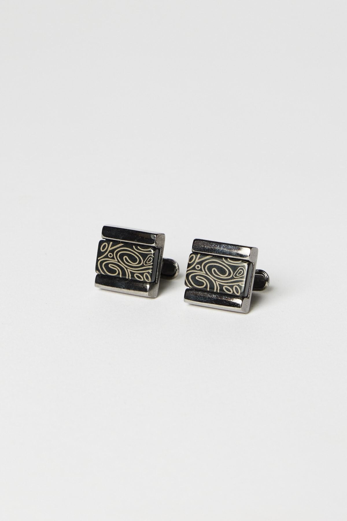 Men's Antracite Metal Special Gift Boxed Cufflink