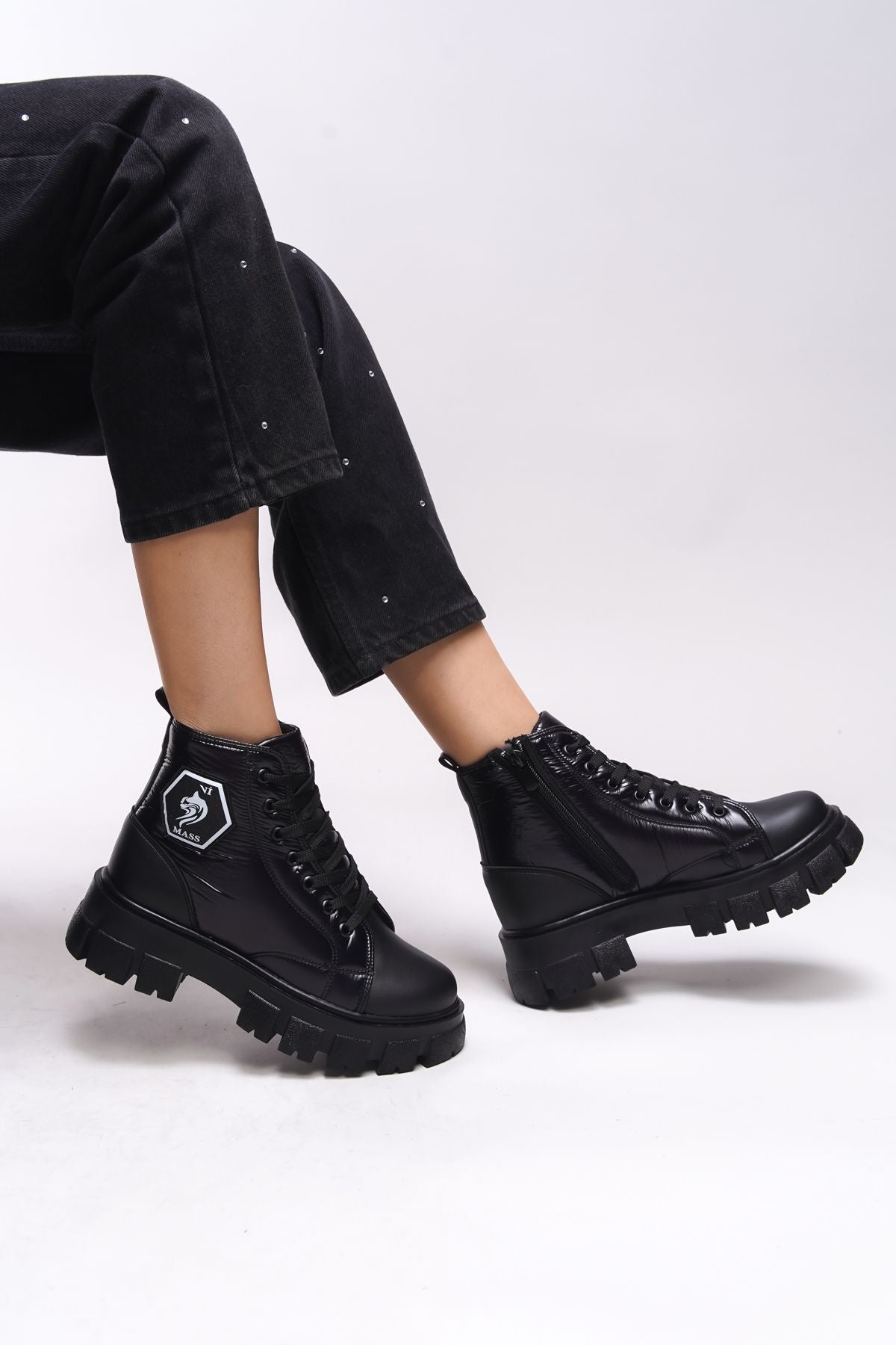 Ysarolia women boat 00121043 black