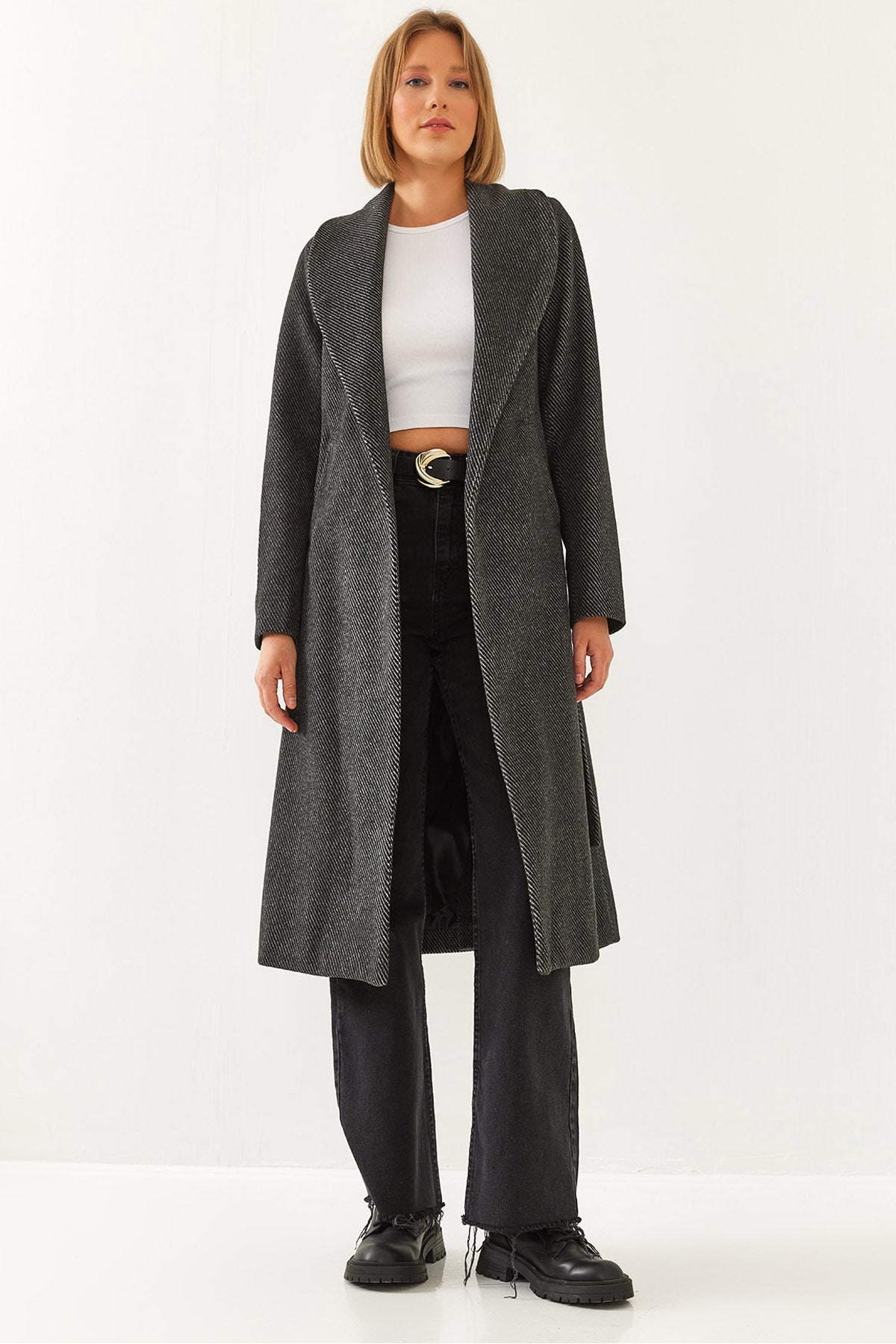 Women's Belted Cashmere Coat 2353 60351083