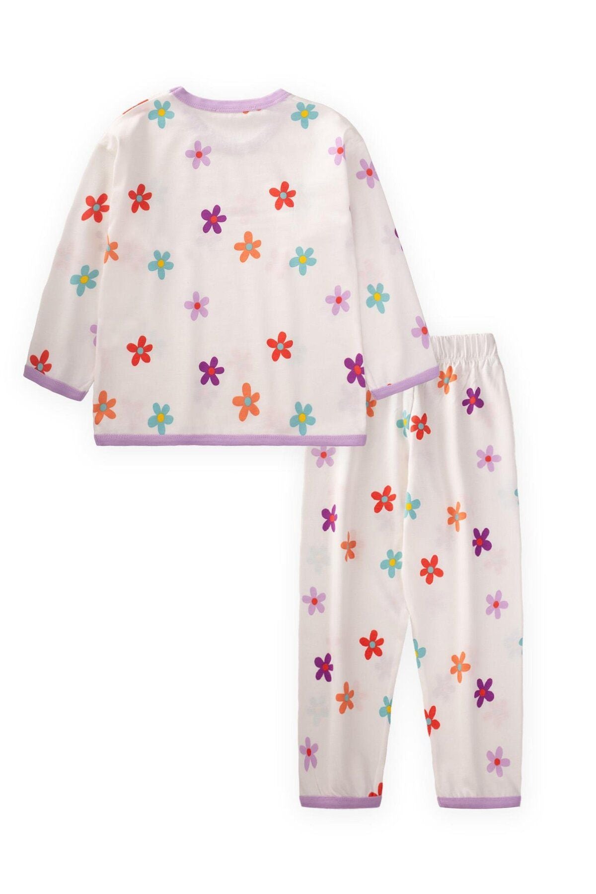 PATTERNED BİYE DETAIL DETAIL MOVEMENT SET3-8 YEARS LILA BİELİ