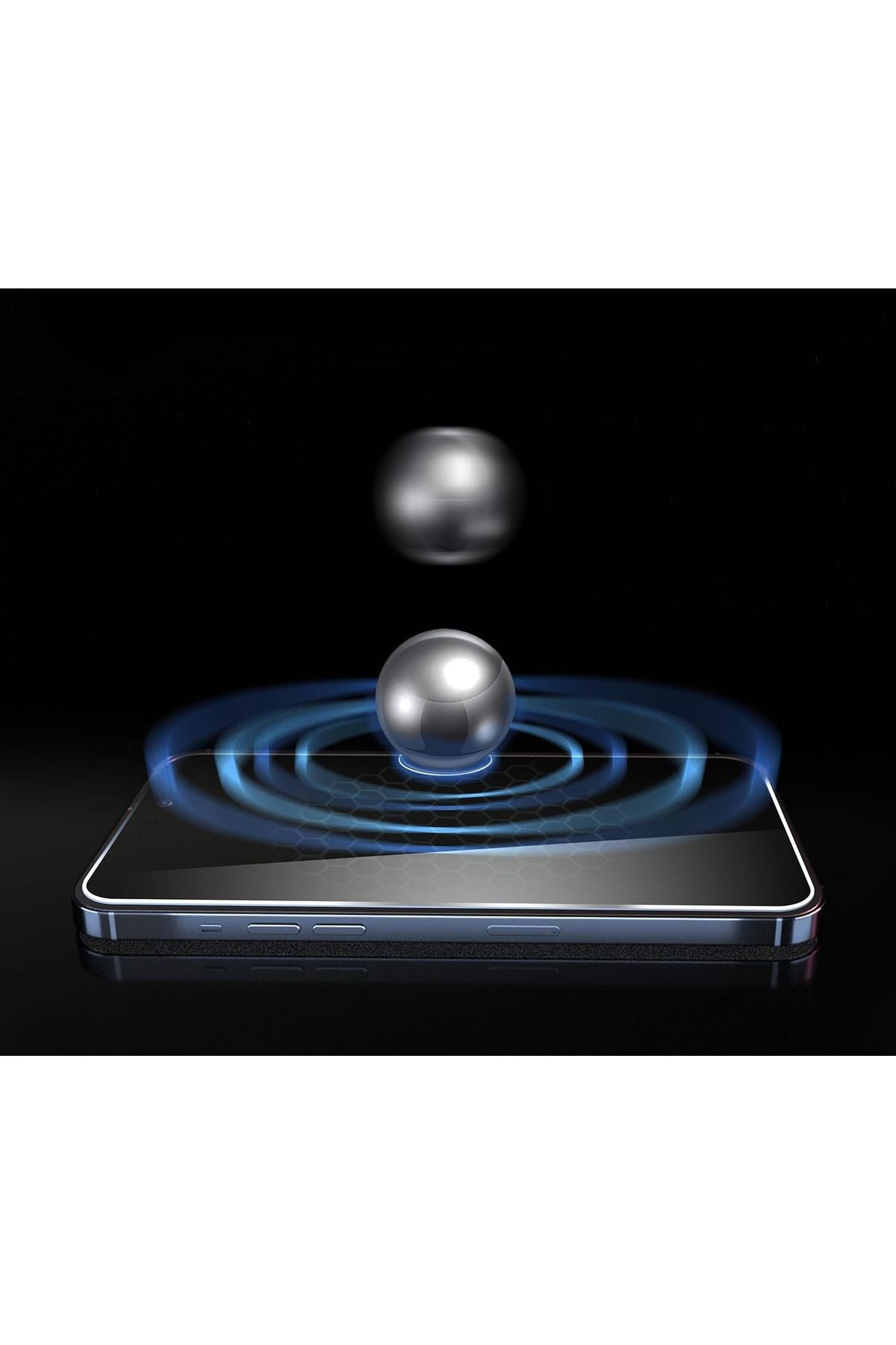 iPhone 16 Pro Max -compatible impacts resistant side when looking at the ghost screen saver
