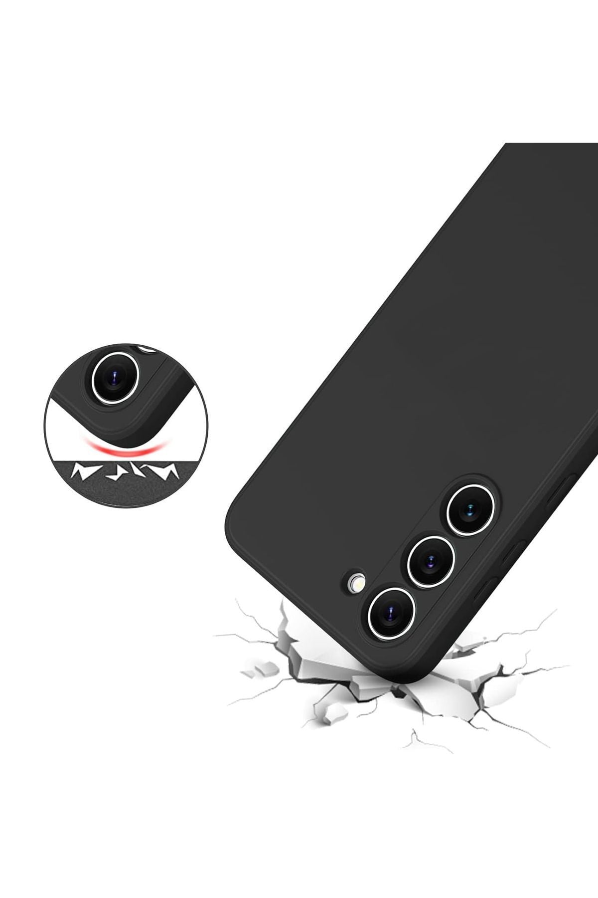 Samsung Galaxy S22 compatible with Velvet Luxury Camera Protected Launch Cover