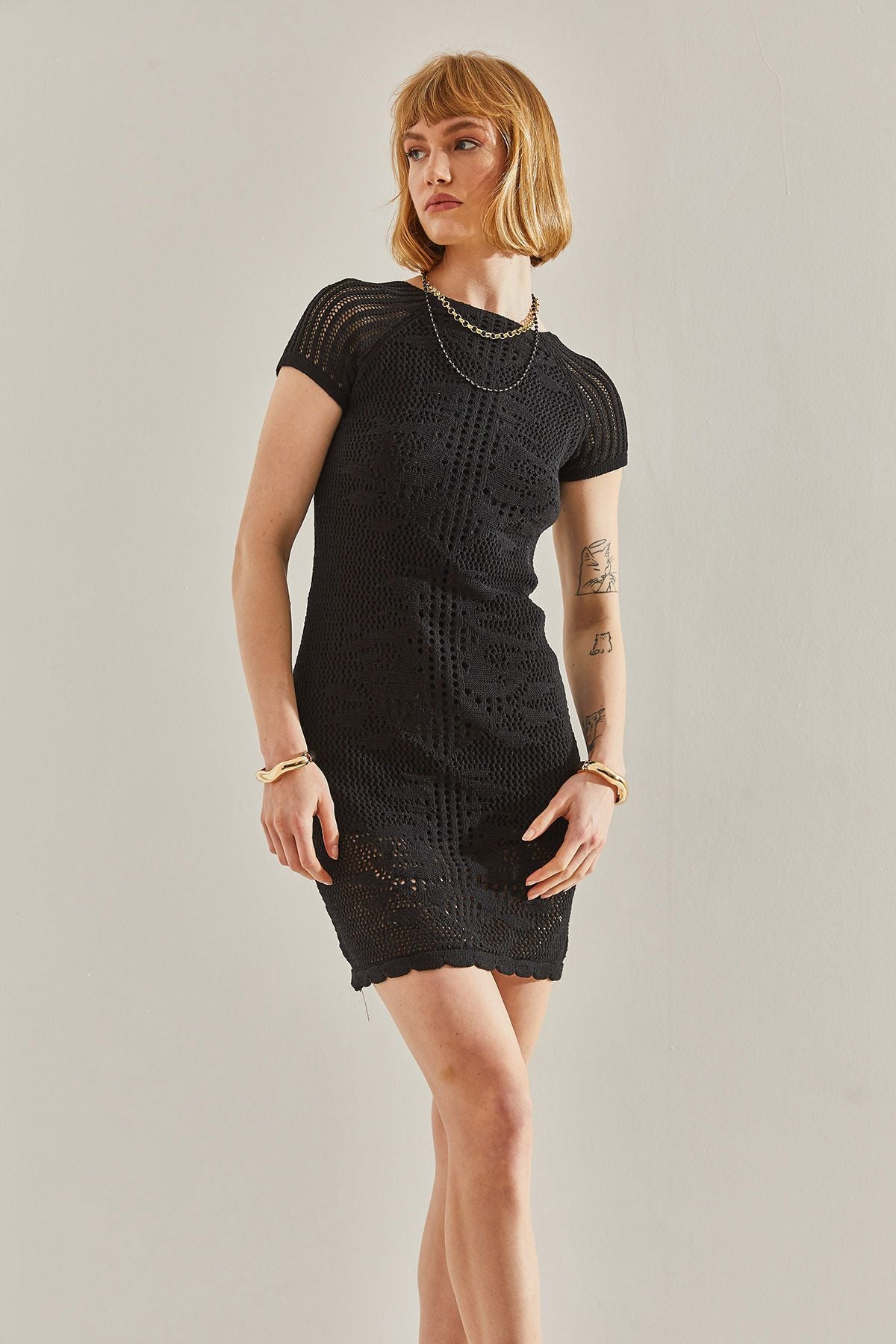 Female Offer Knitwear Dress 20246131