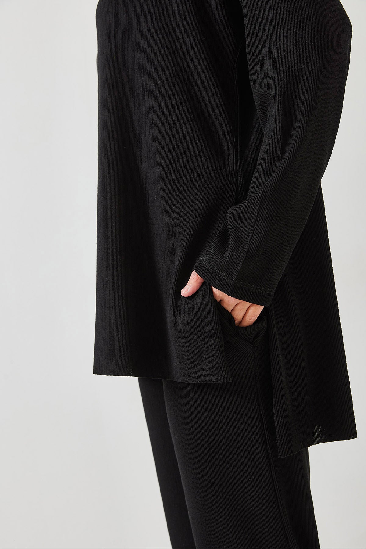 Women's Basic Top and Bottom Set with Trousers 60511002