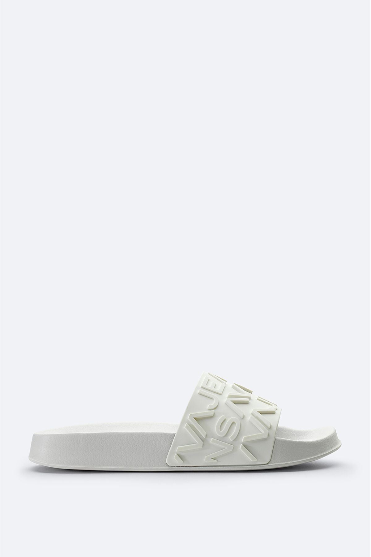 Men's white logo eva slippers A41y8304