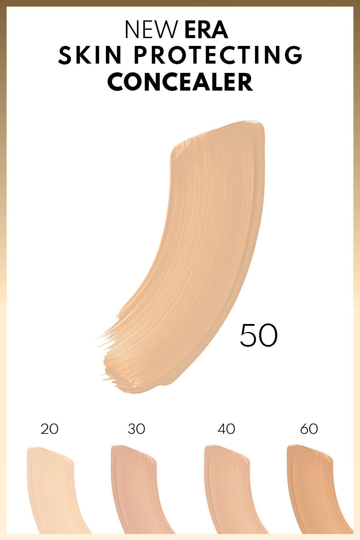 New Era Skin Protecting Concealer Damp -End -Eye -Eye Concealer - 50 Medium Beige