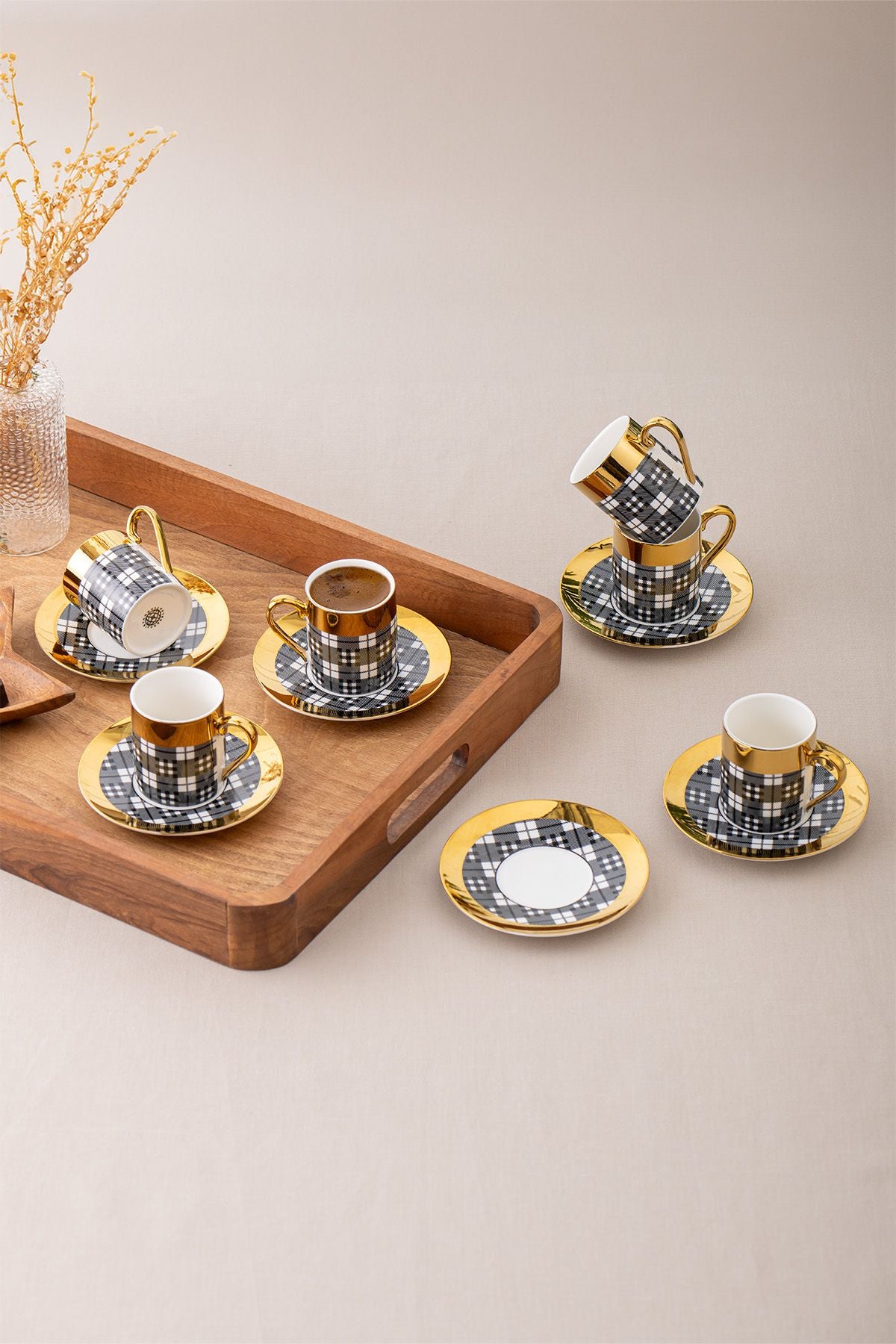 Deren 6 Piece Coffee Cup Set