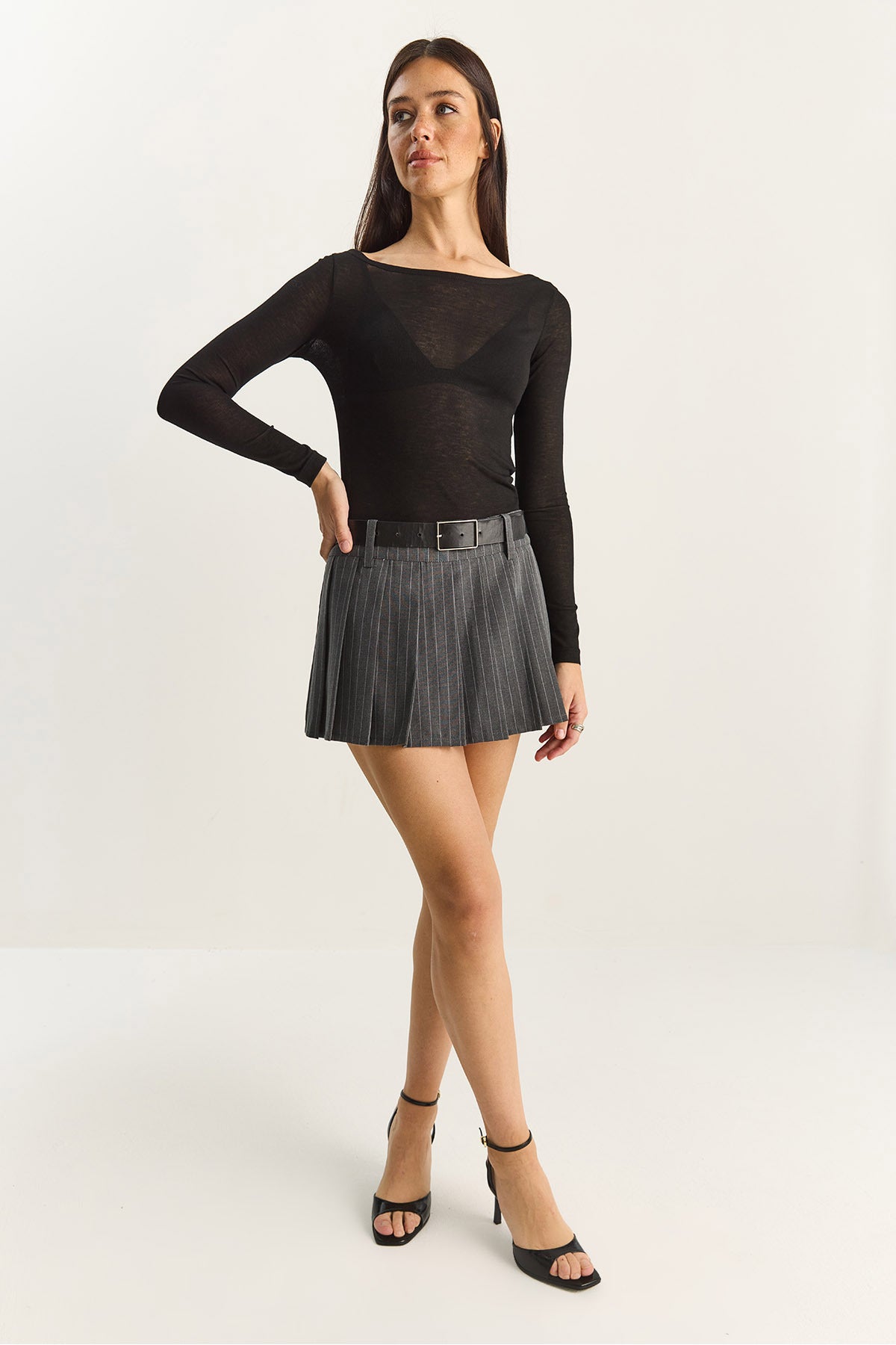 Women's Boat Neck Modal Ultra Light Blouse 1010 60283864