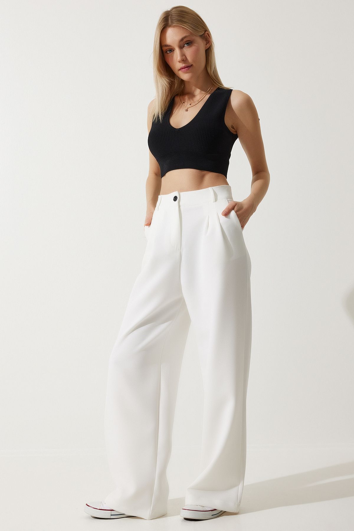 Wide trousers