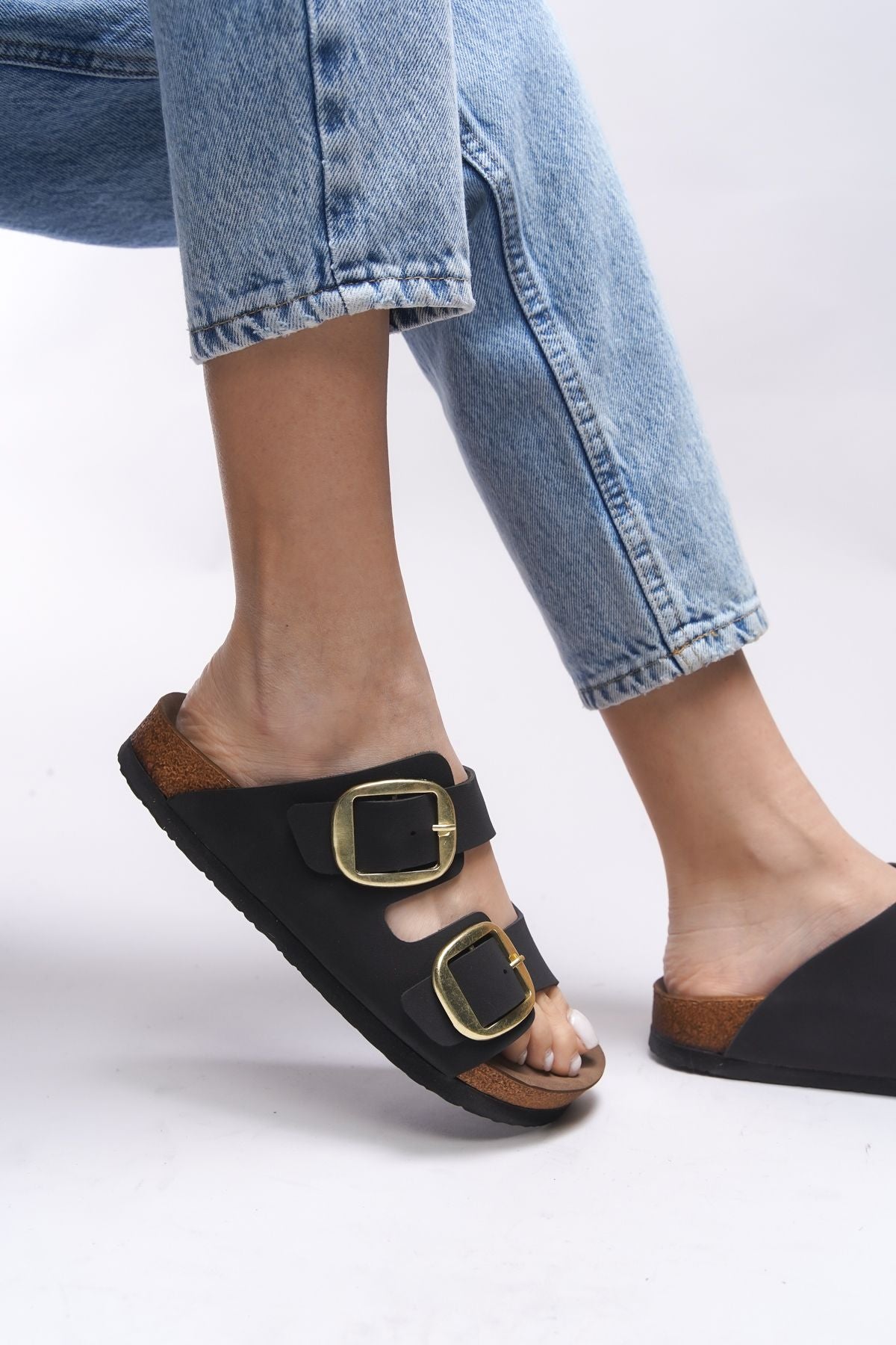 VYLSULA WOMEN'S DOUBLE BUYPALI Slipper 0012602 matte black
