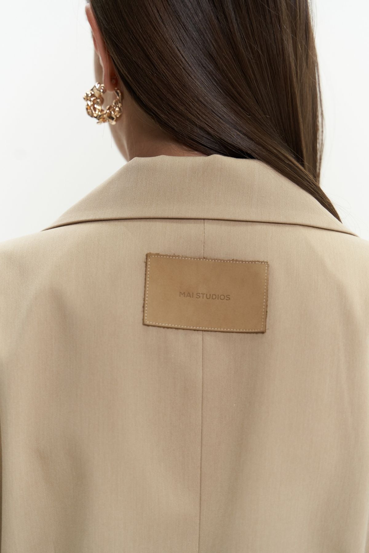 Biella Belden Sitting Mink Blazer
