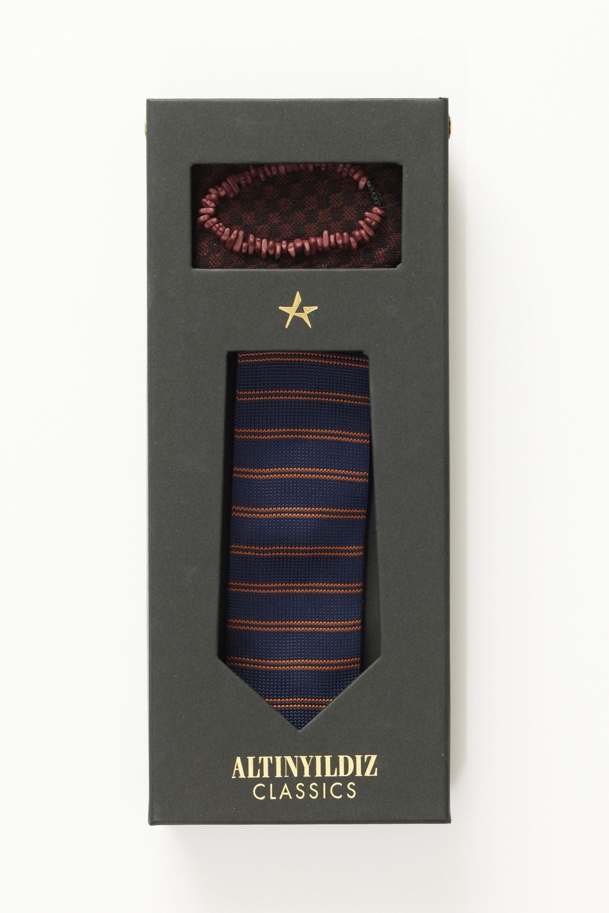 Men Mixed Gift Boxed Patterned Tie-Bambulu Socks-Biletry Set