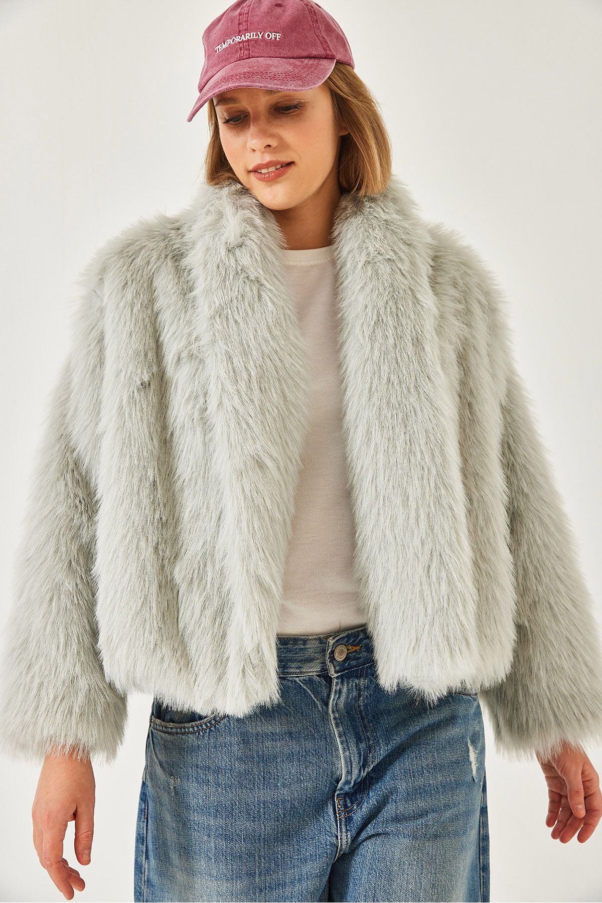 Women's Premium Artificial Fur Jacket 60251922